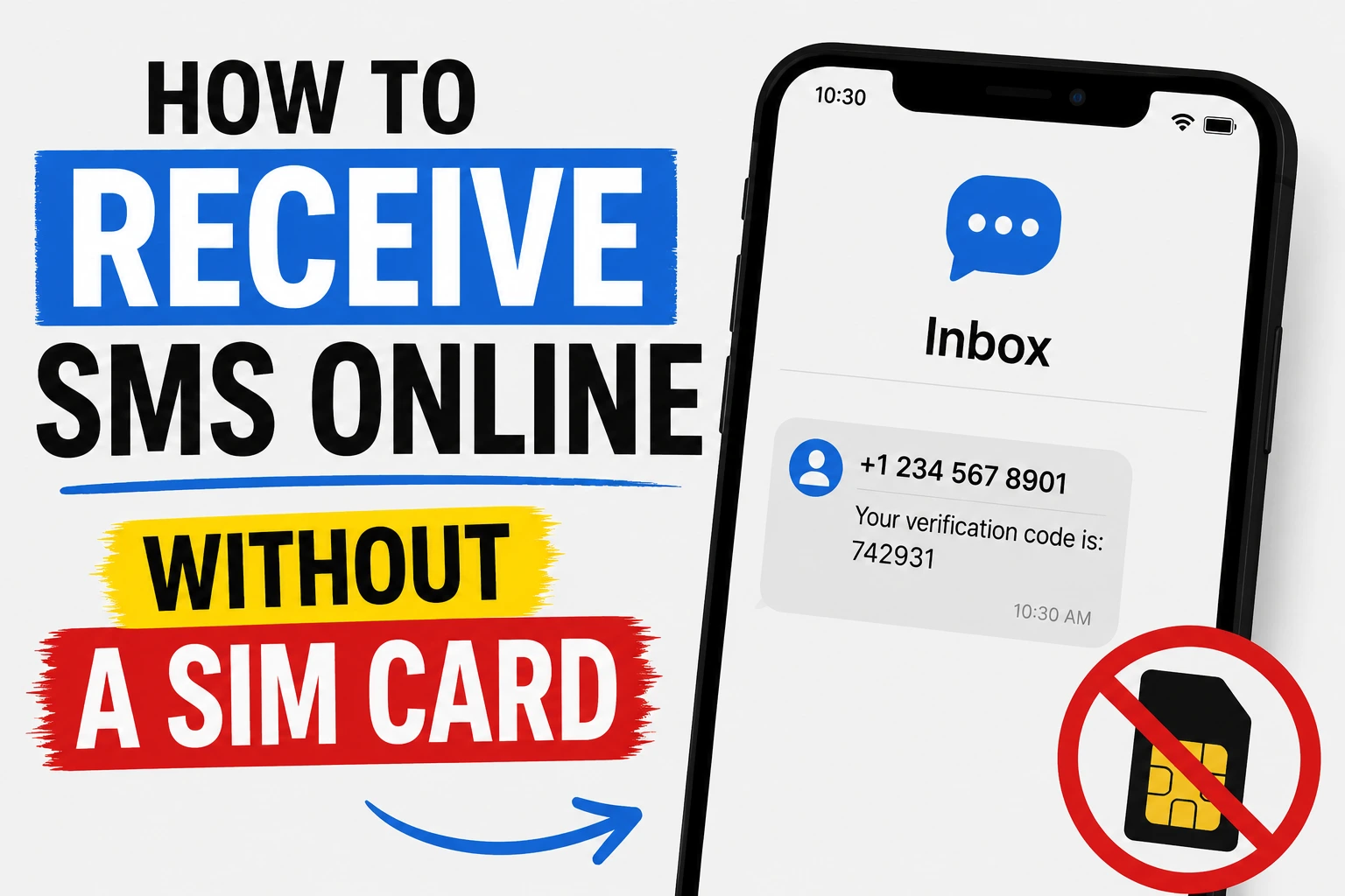 How to Receive SMS Online Without a SIM Card | ESIMPY