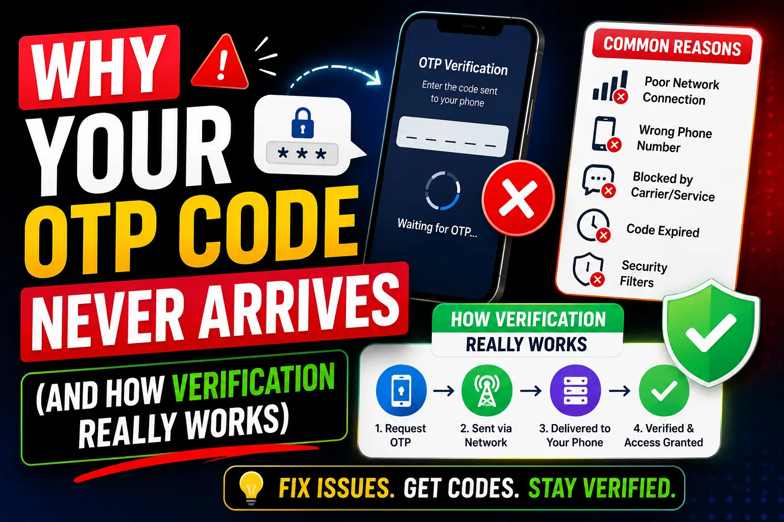 Why Your OTP Code Never Arrives (And How Verification Really Works ...